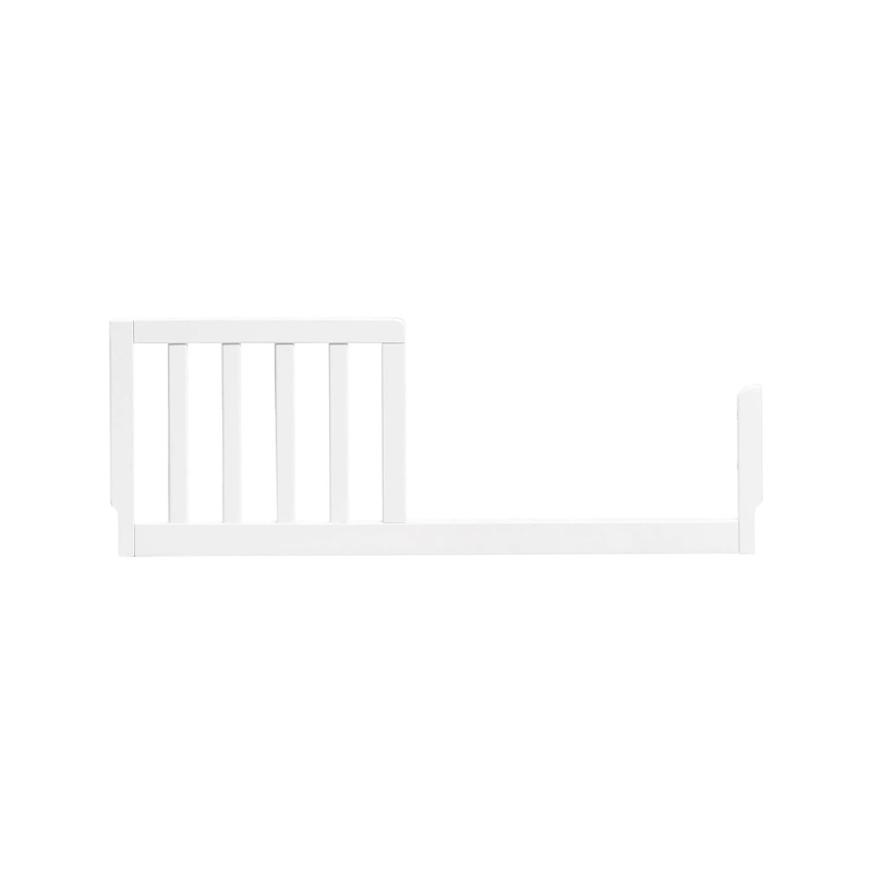 Mini Toddler Bed Conversion Kit for Kalani and Autumn Mini Crib – White