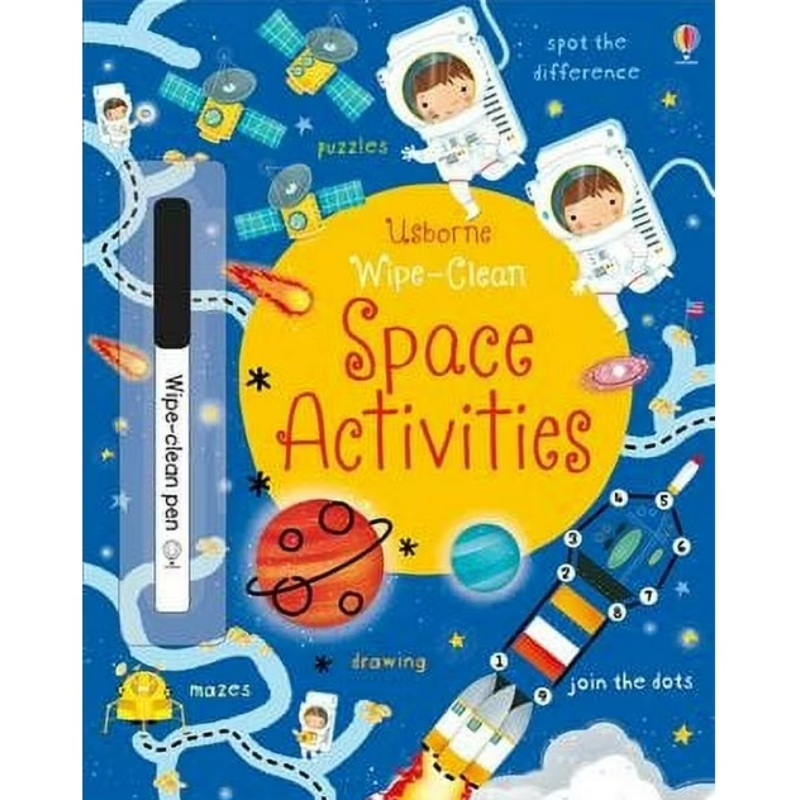 Usborne Wipe-Clean Space Activities