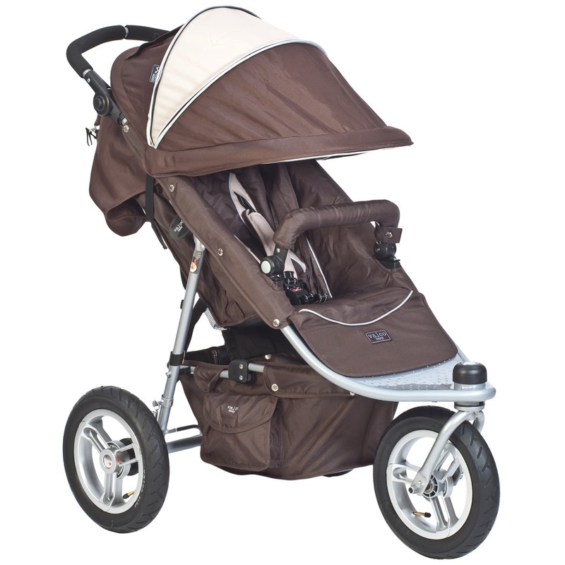 Valco Trimode EX Single Jogging Stroller Hot Chocolate