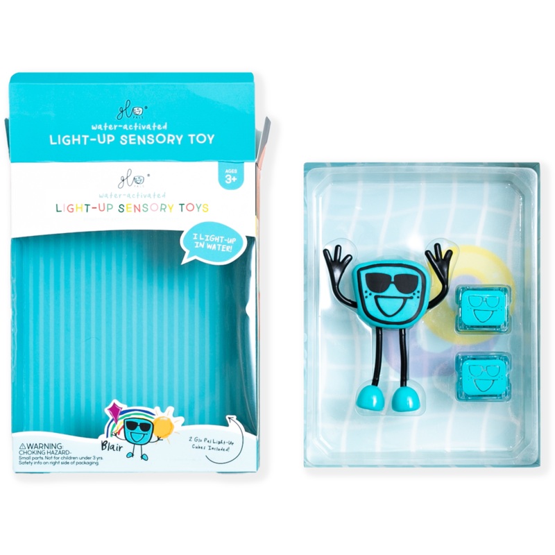 Glo Pals Blair Character with 2 Light-Up Cubes