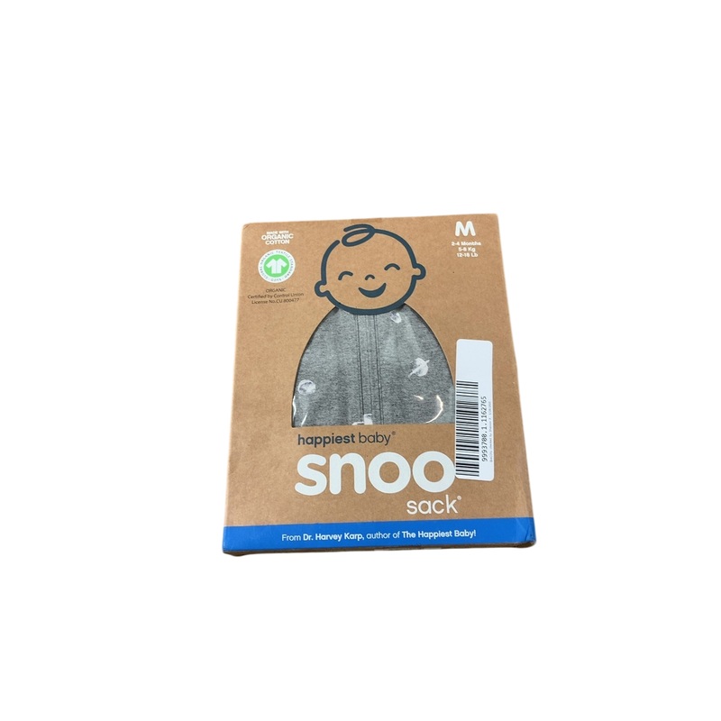 Happiest Baby SNOO Sack, Charcoal Planets, Medium (12-18 lbs)