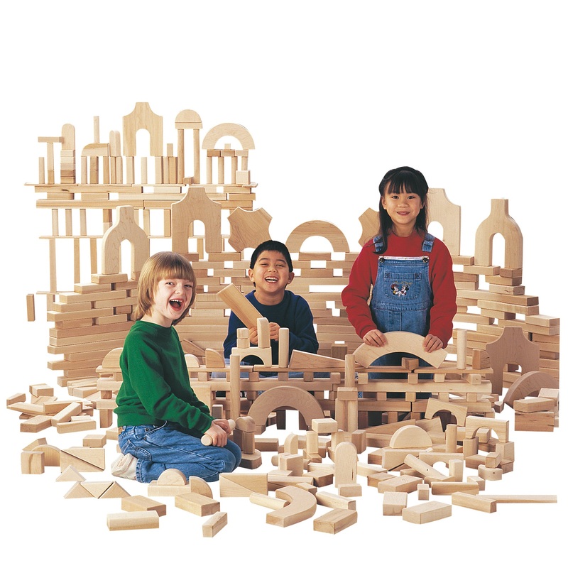 Jonti-Craft Unit Blocks 220 Piece Set – Junior