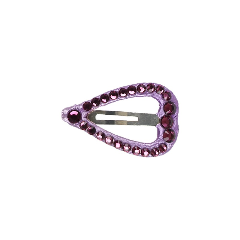 Swarovski Heart Hair Clip