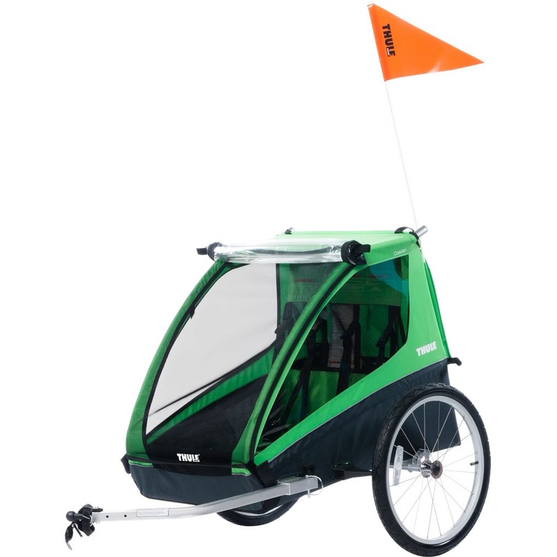 Thule Cadence 2-Seat Bicycle Trailer – Green
