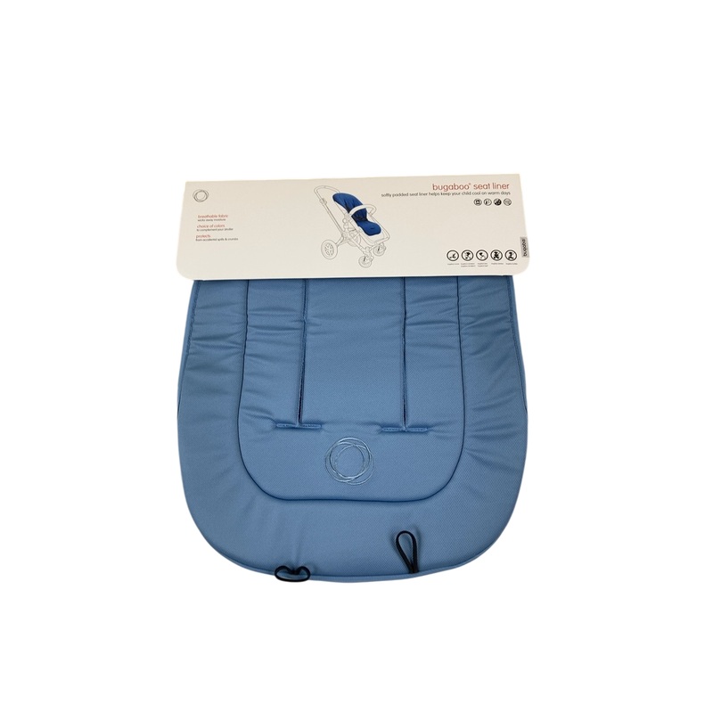 Bugaboo Dual Comfort Seat Liner, Ice Blue