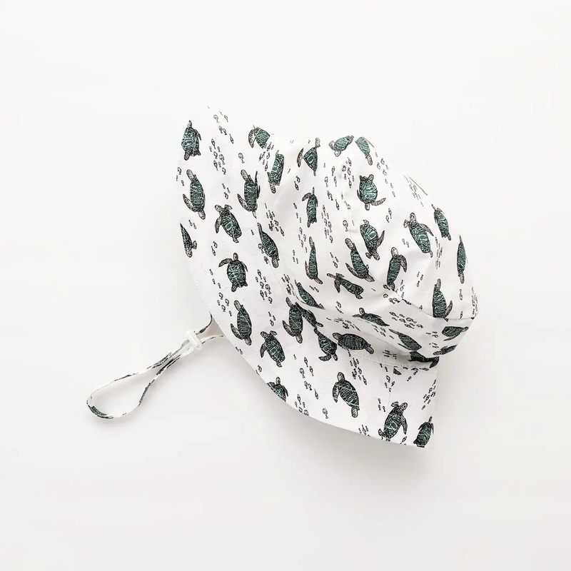 Huggalugs Turtles Bucket Hat Upf 50+