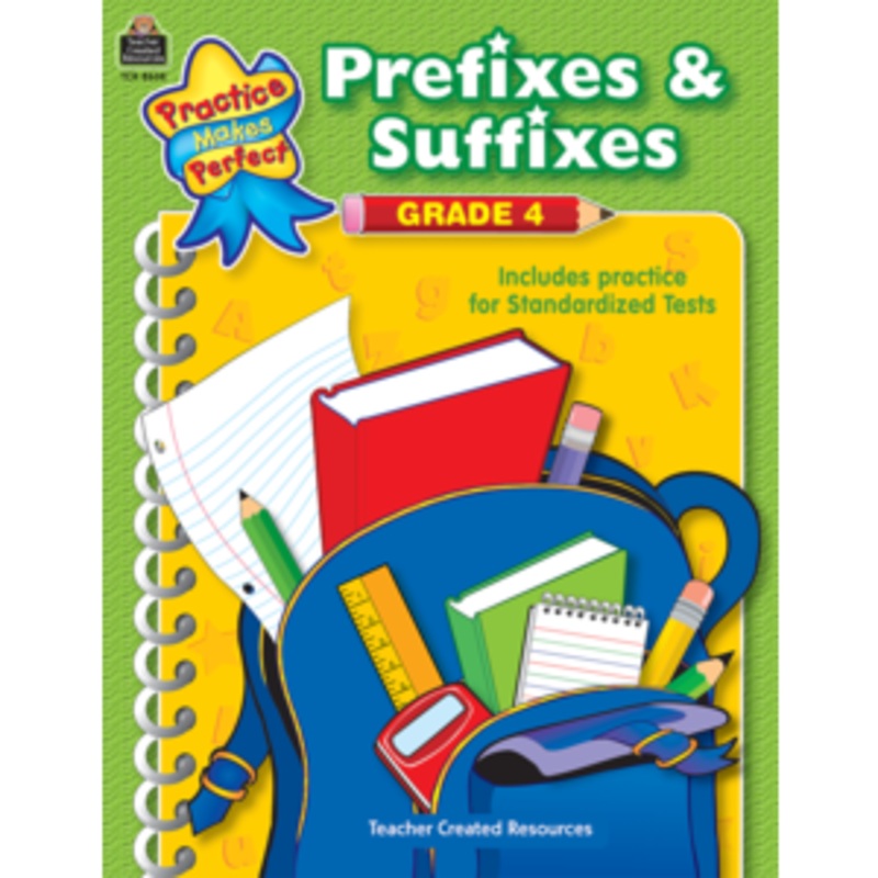 Prefixes & Suffixes Grade 4