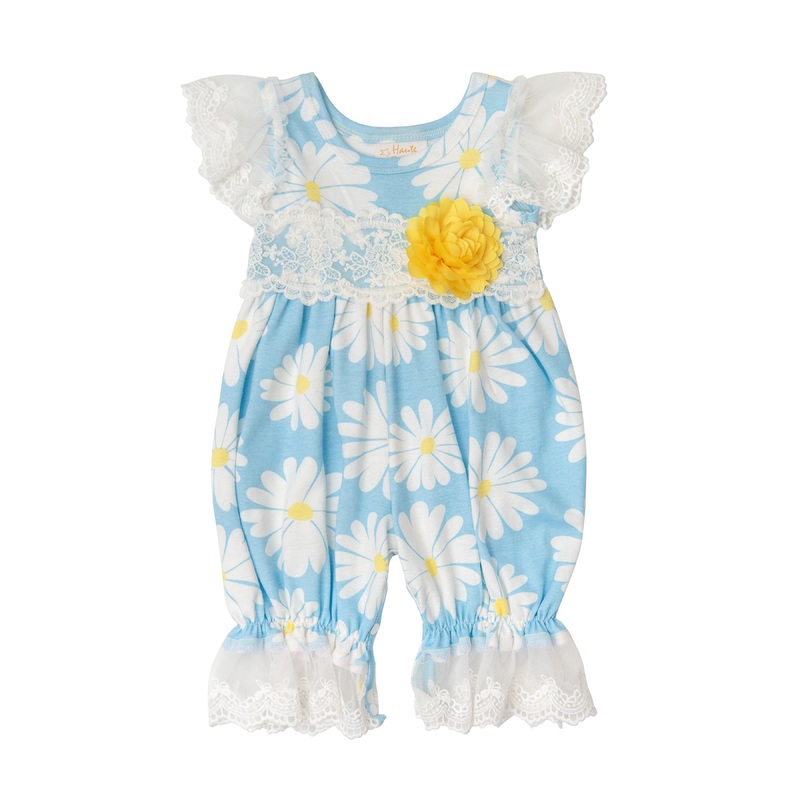 Spring Special Daisy Baby Romper