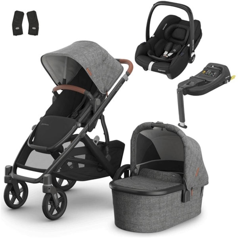 Vista V3 + Maxi Cosi CabrioFix- Travel System – Greyson