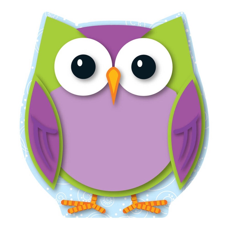 Colorful Owl Mini Cutouts