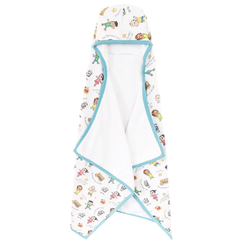Copper Pearl Big Kid Hooded Towel | Cocomelon Friends