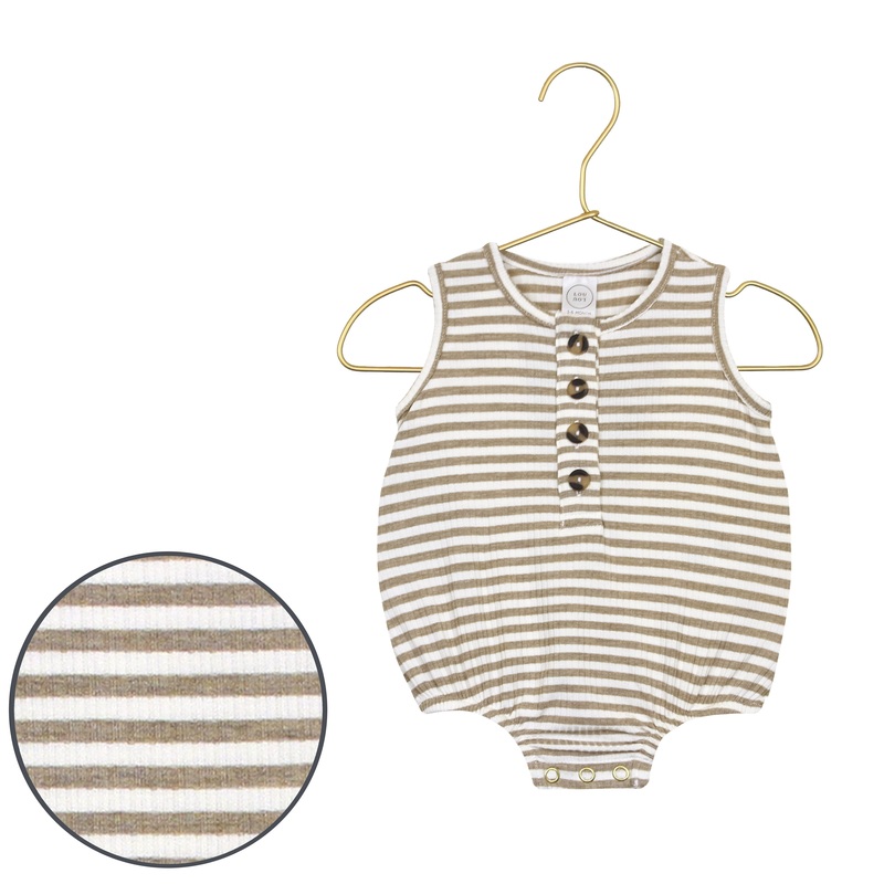 Indy Ribbed Bubble Romper