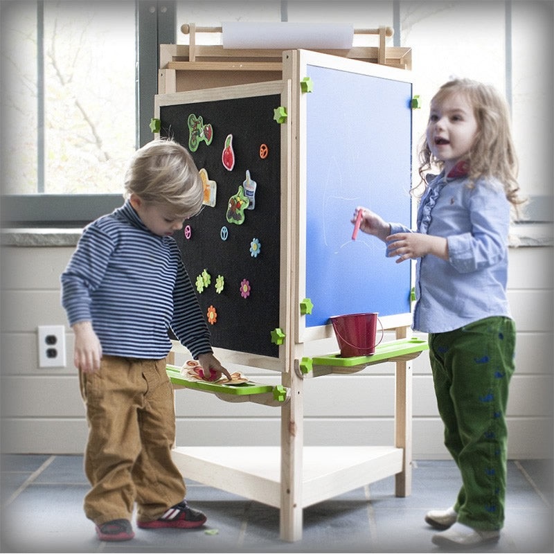 Little Partners Tri-Side Learn & Play Art Center