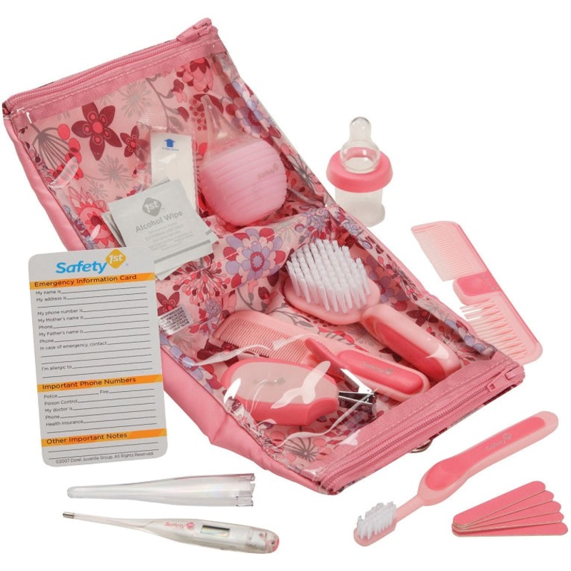Safety 1st Deluxe Healthcare and Grooming Kit – Pink
