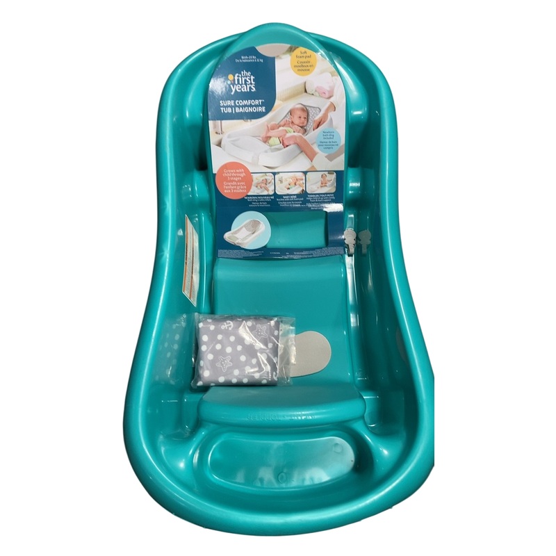 The First Years Sure Comfort Newborn To Toddler Tub, Teal