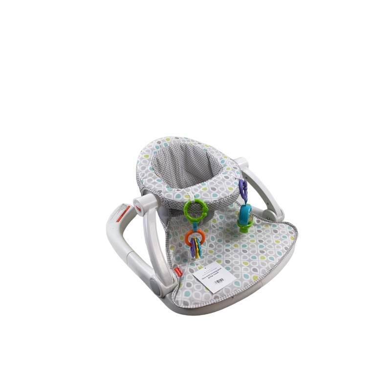 Fisher Price Sit-Me-Up Floor Seat, Honeydew Drop