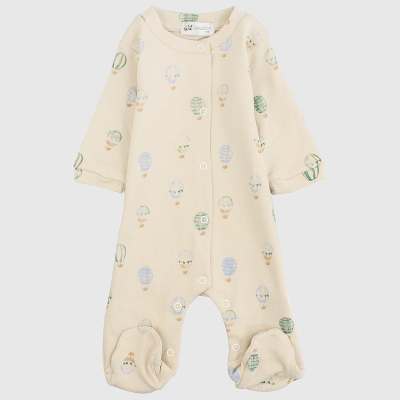 hot Air Balloons Baby Footie