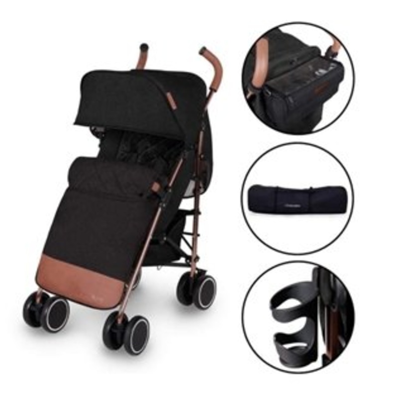 Ickle Bubba Discovery PRIME Stroller – Rose Gold / Black