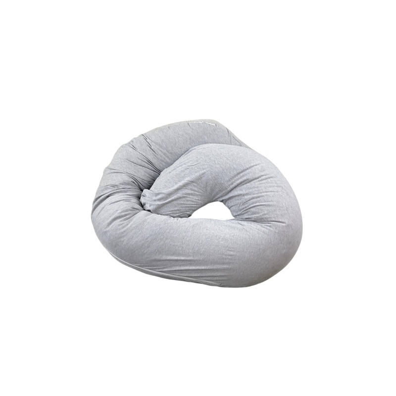 Leachco Snoogle Total Body Pillow, Heather Gray