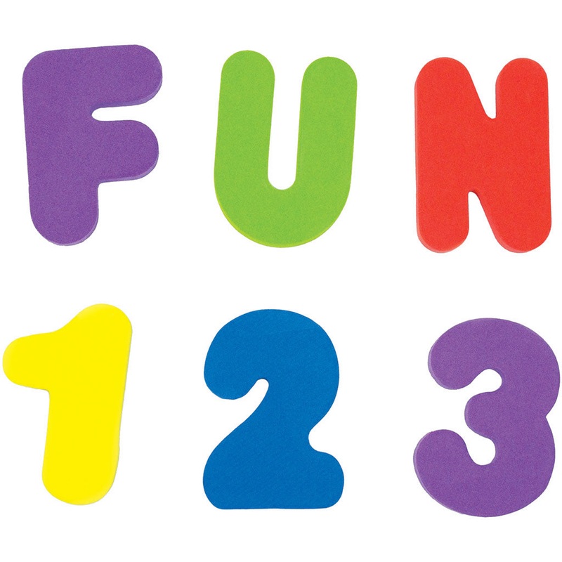 Munchkin Letters and Numbers Bath Toys, 36 Count