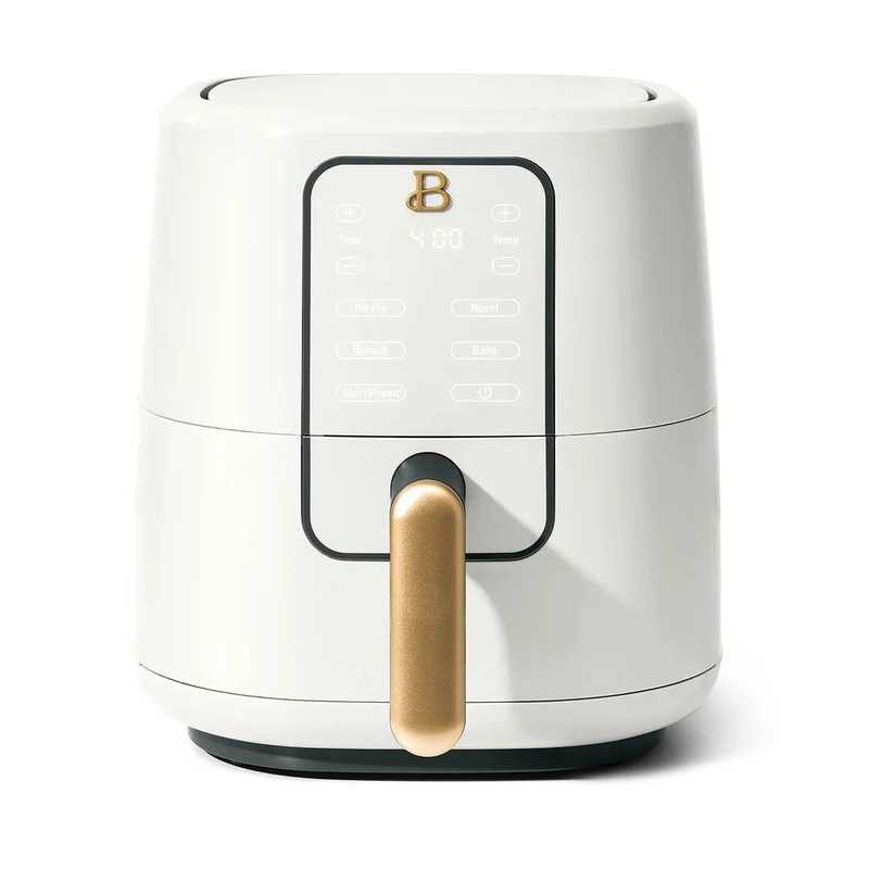 3 Qt Air Fryer with TurboCrisp Technology, White Icing by Drew Barrymore (See Description)
