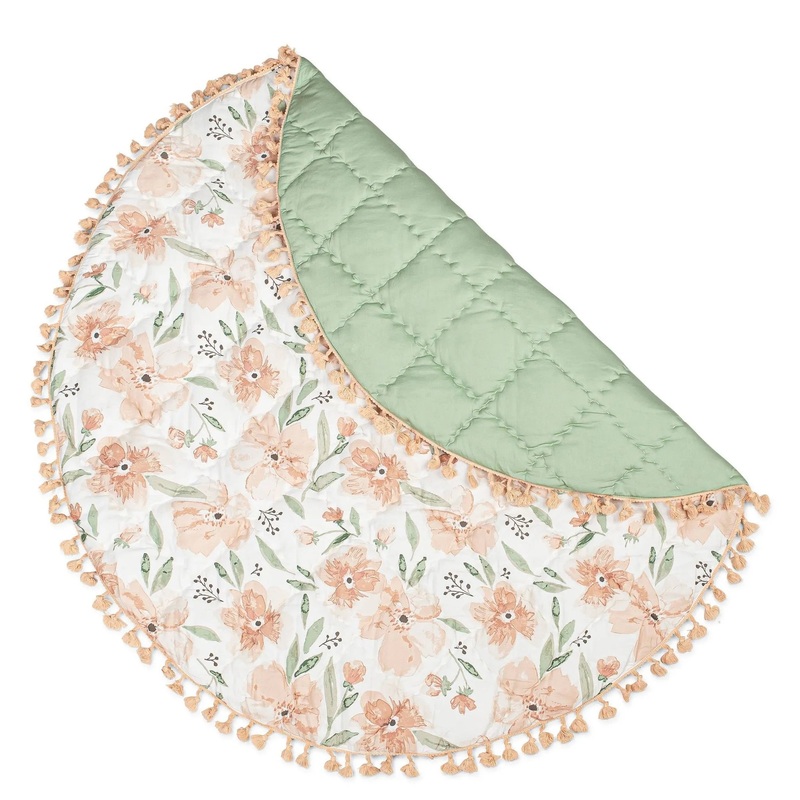 Cotton Quilted Activity Playmat – Parker Floral