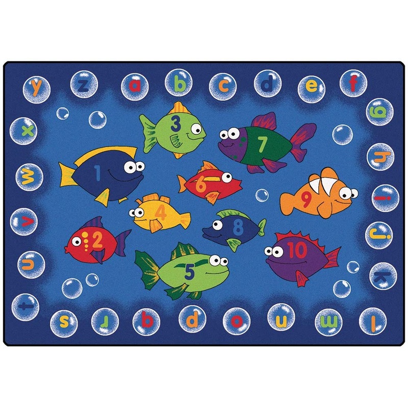 Fishing for Literacy Rug (6′ x 9′ Rectangle)