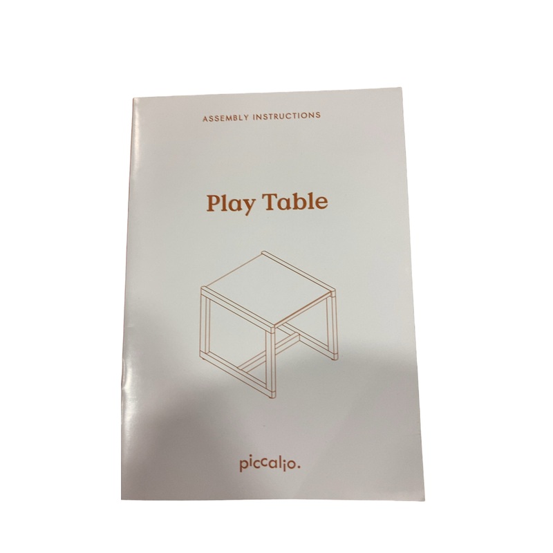 Piccalio Play Table, Beech, Standard