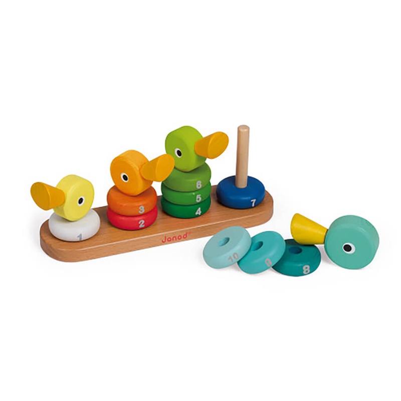 Zigolos Ducks Stacker Family Wood