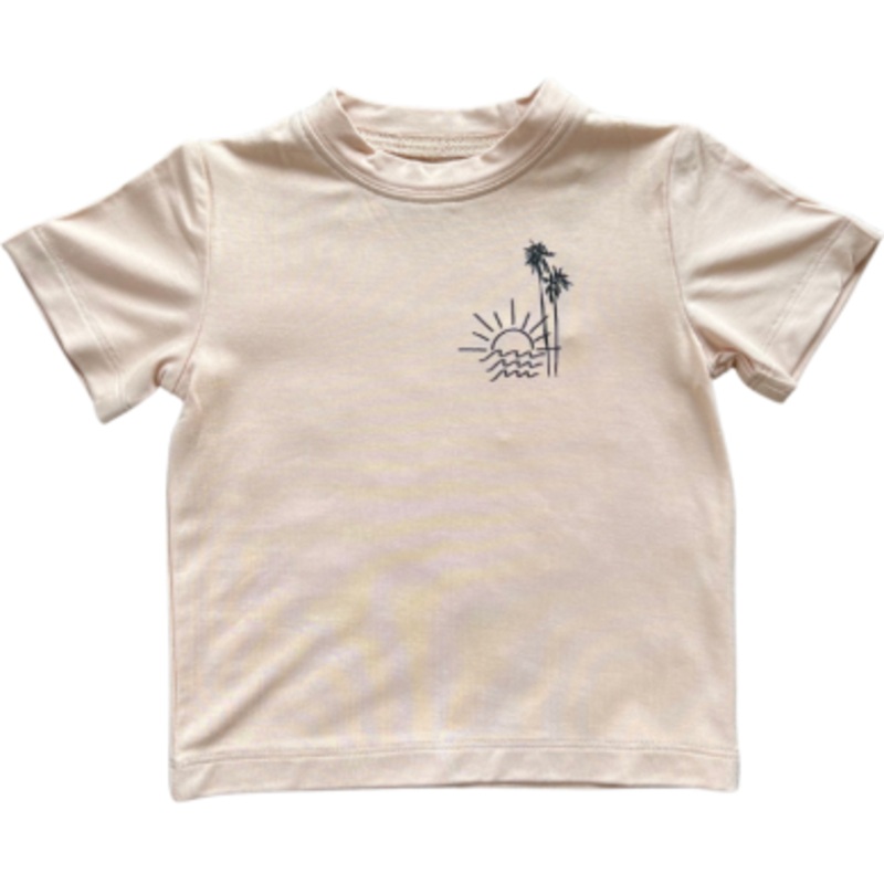Babysprouts Boy’s Short Sleeve Tee | Tropical Sunset