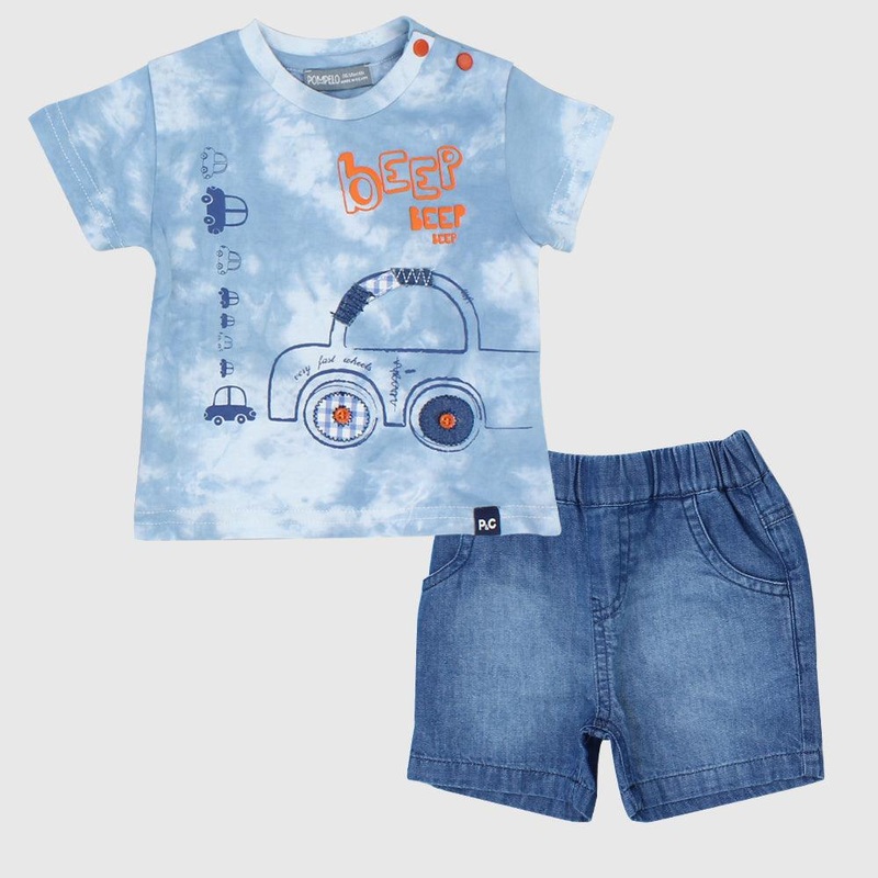 “Beep Beep” 2-Piece Outfit Set