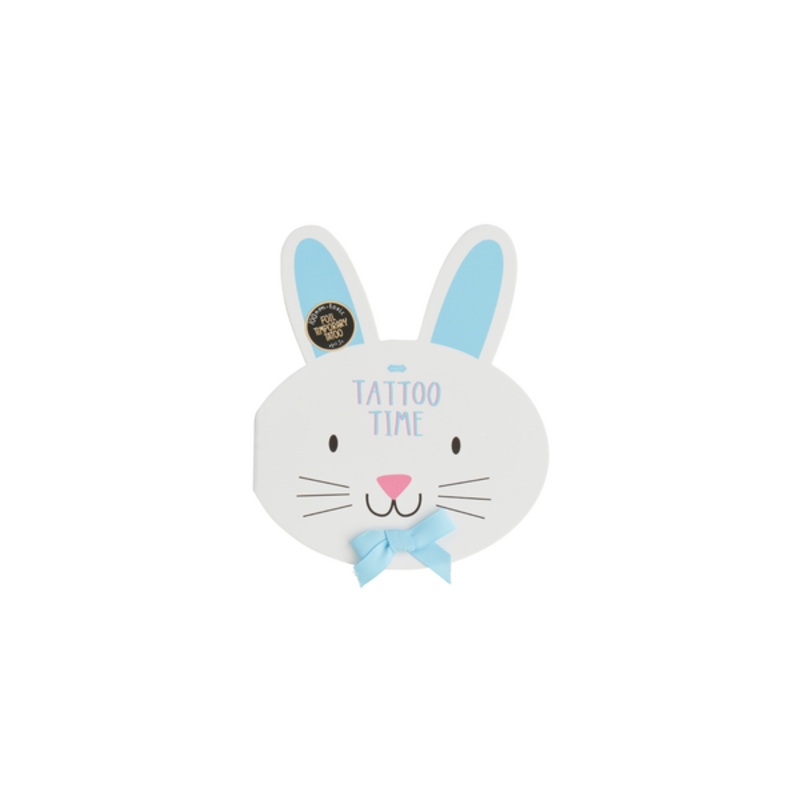 Easter Bunny Tattoo Book – Blue