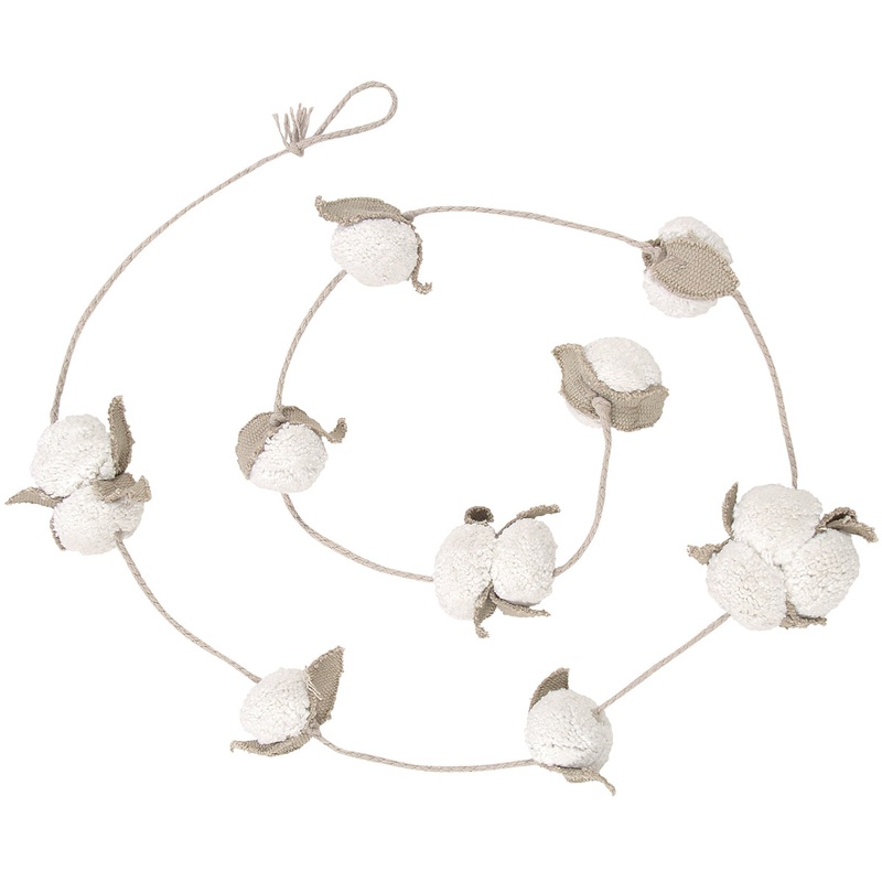Lorena Canals Cotton Bolls Garland