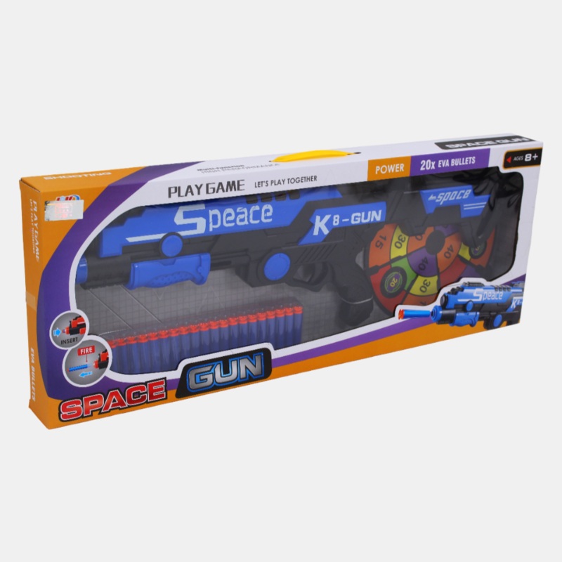 Soft Bullet Space Gun (Blue )