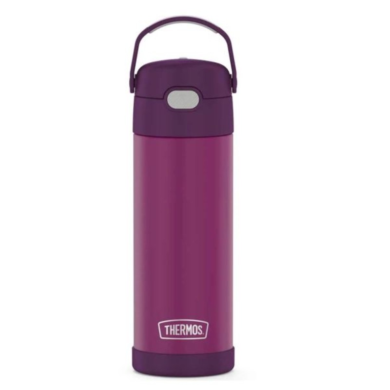 Thermos Stainless Steel Bottle  Cold Use  470ml & Purple