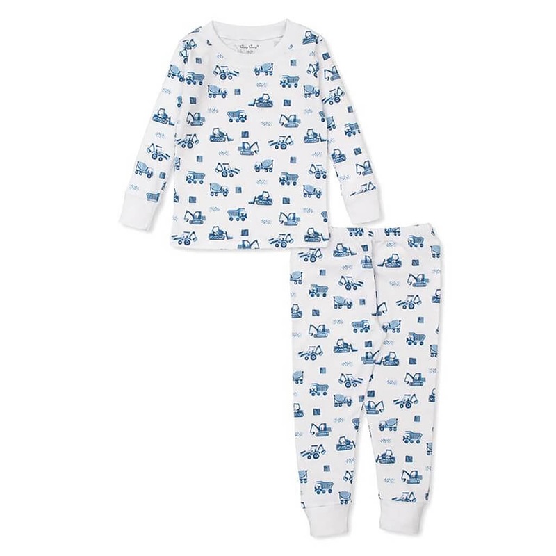 2 Piece Pajama Set Construction Trucks