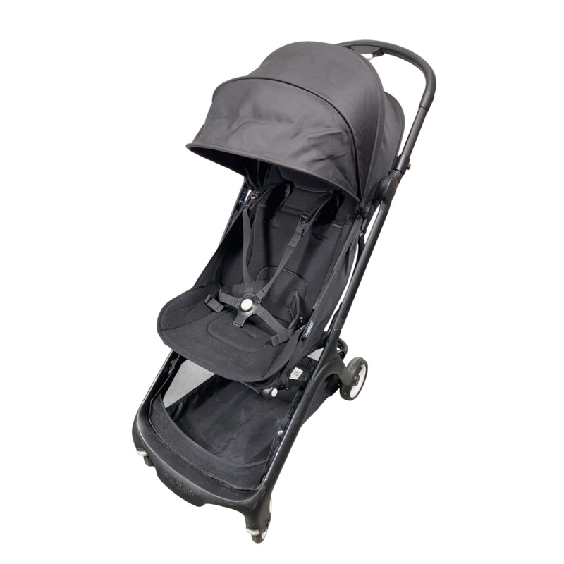 Bugaboo Butterfly Stroller, 2022, Black, Midnight Black, Midnight Black