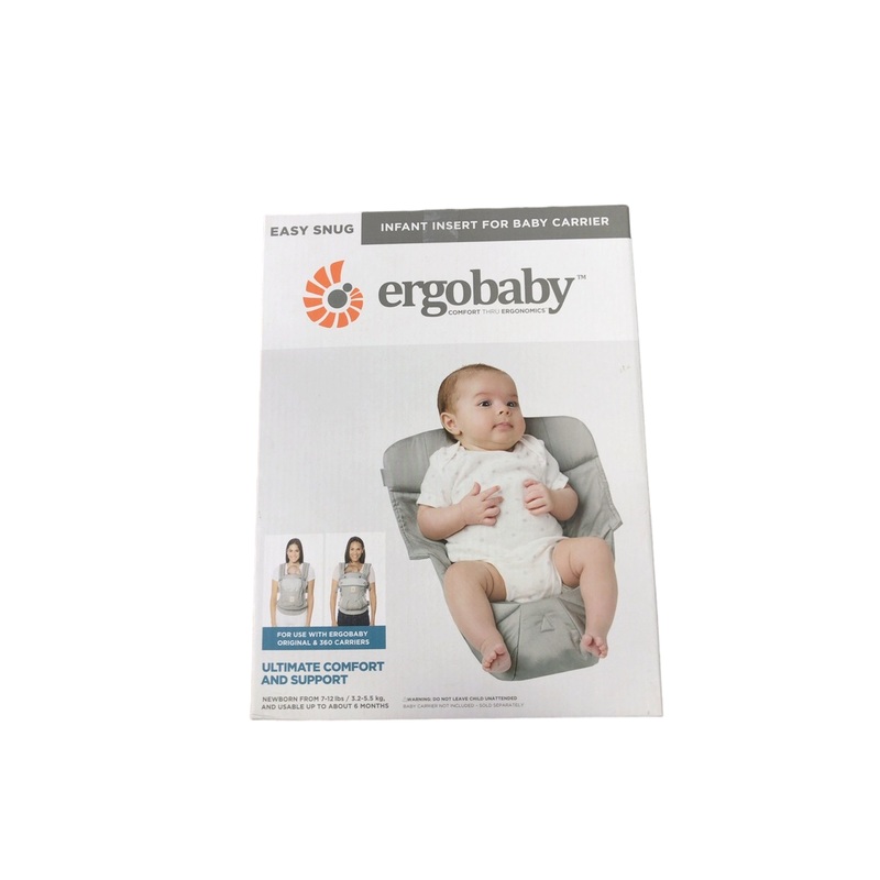 Ergobaby Infant Insert, Cool Mesh Grey