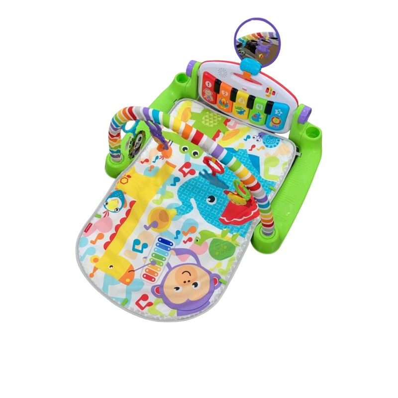 Fisher Price Deluxe Kick & Play Piano Gym, Green