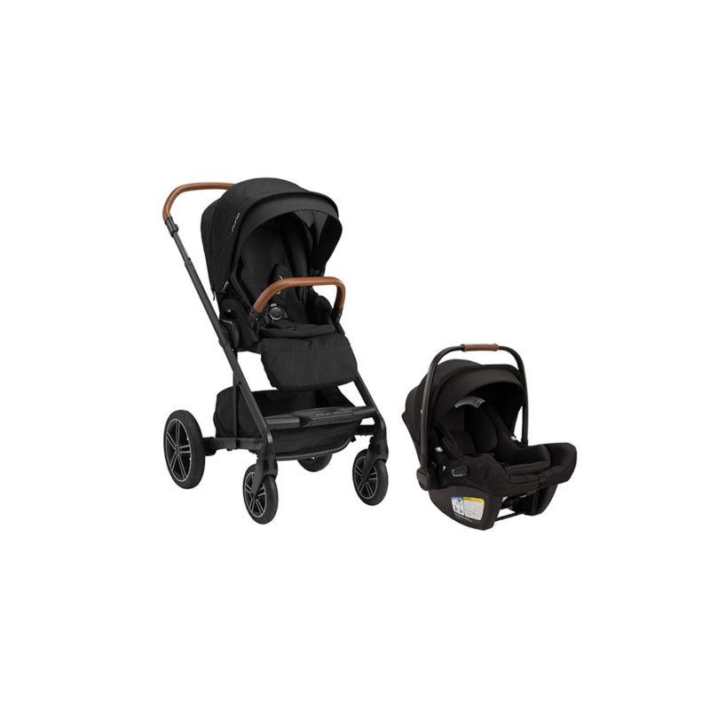 Mixx Next Stroller with Magnetic Buckle + Pipa Aire RX – Caviar