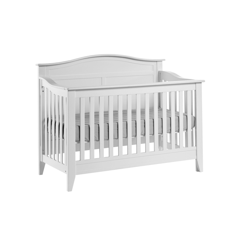 Napoli Curved Top Forever Convertible Crib
