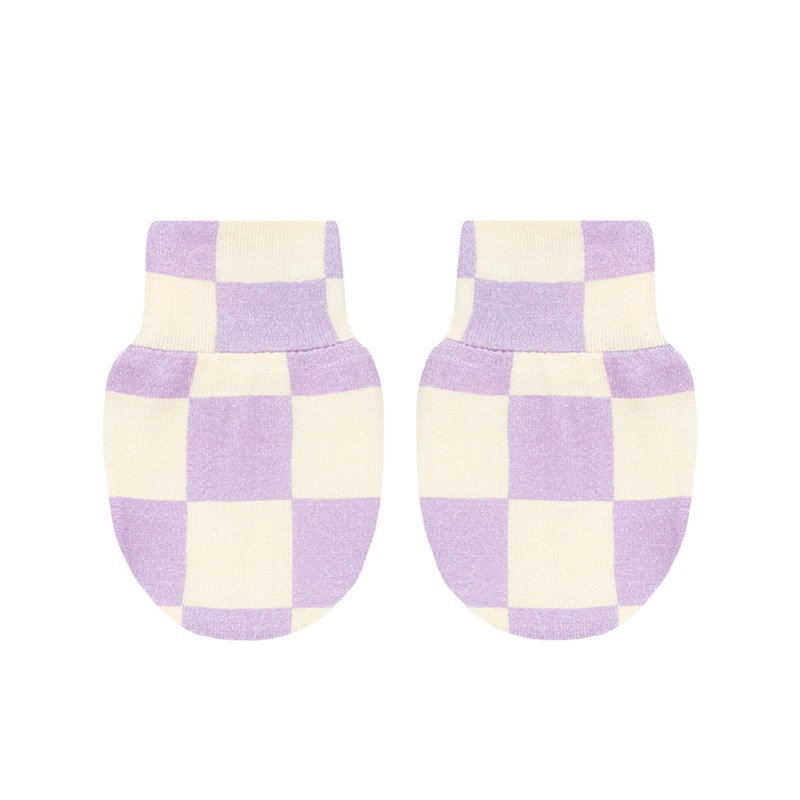Violet No Scratch Mittens