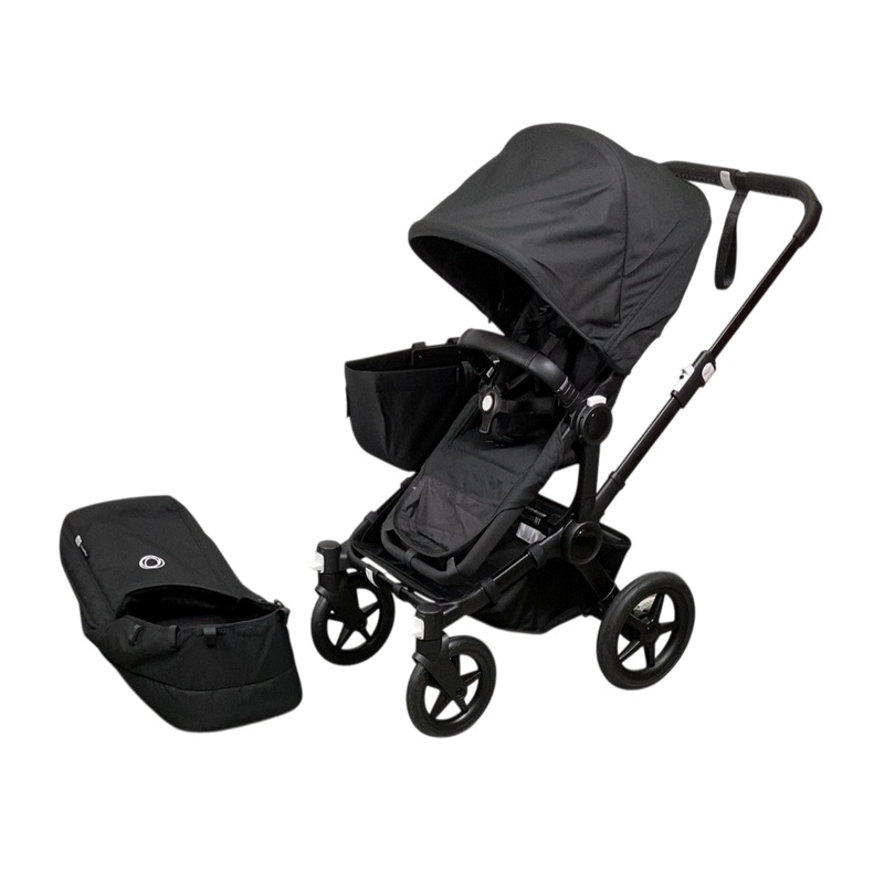 Bugaboo Donkey 5 Mono Stroller, 2024, Black, Black, Midnight Black