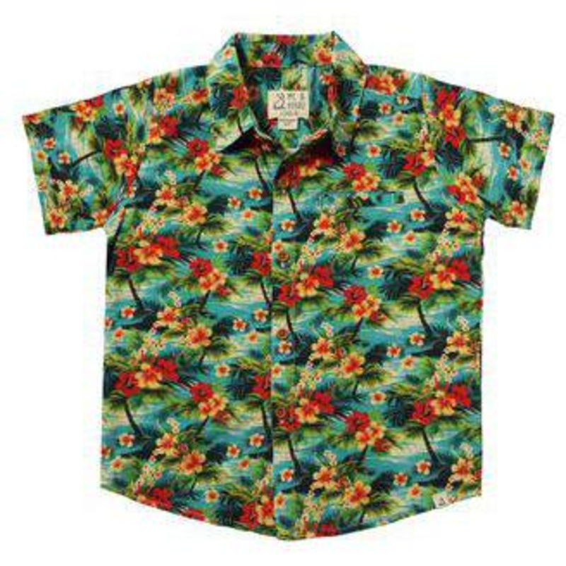 Me & Henry Maui Printed Shirts | Hibiscus