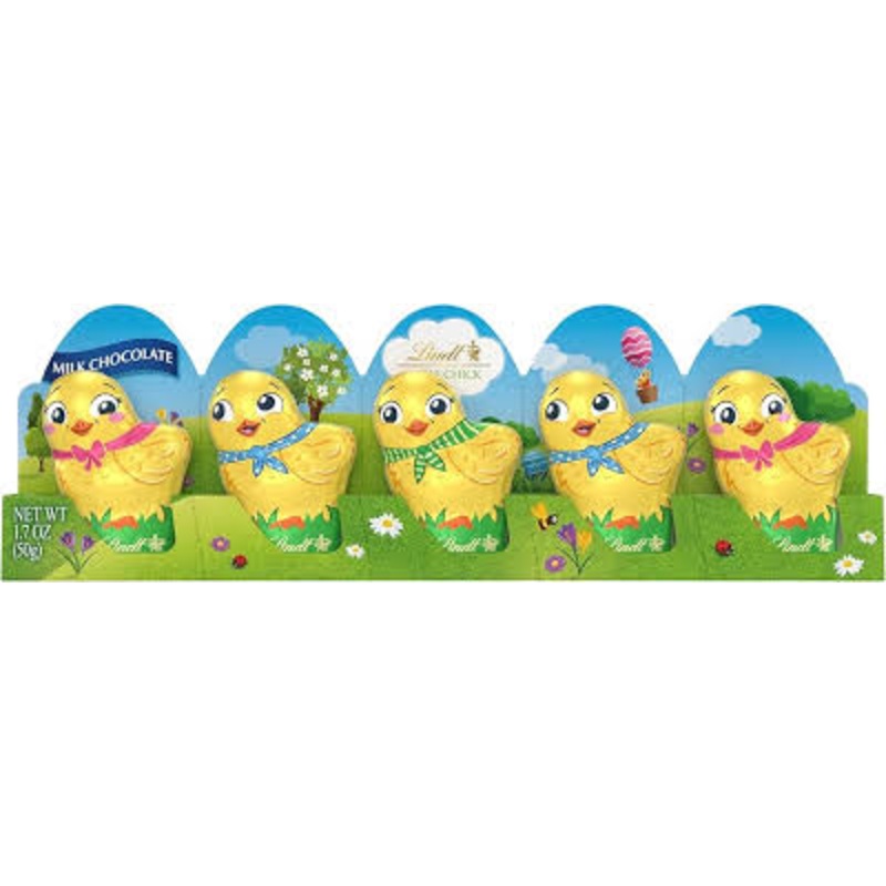 Mini Foiled Chicks 5pc 1.7oz