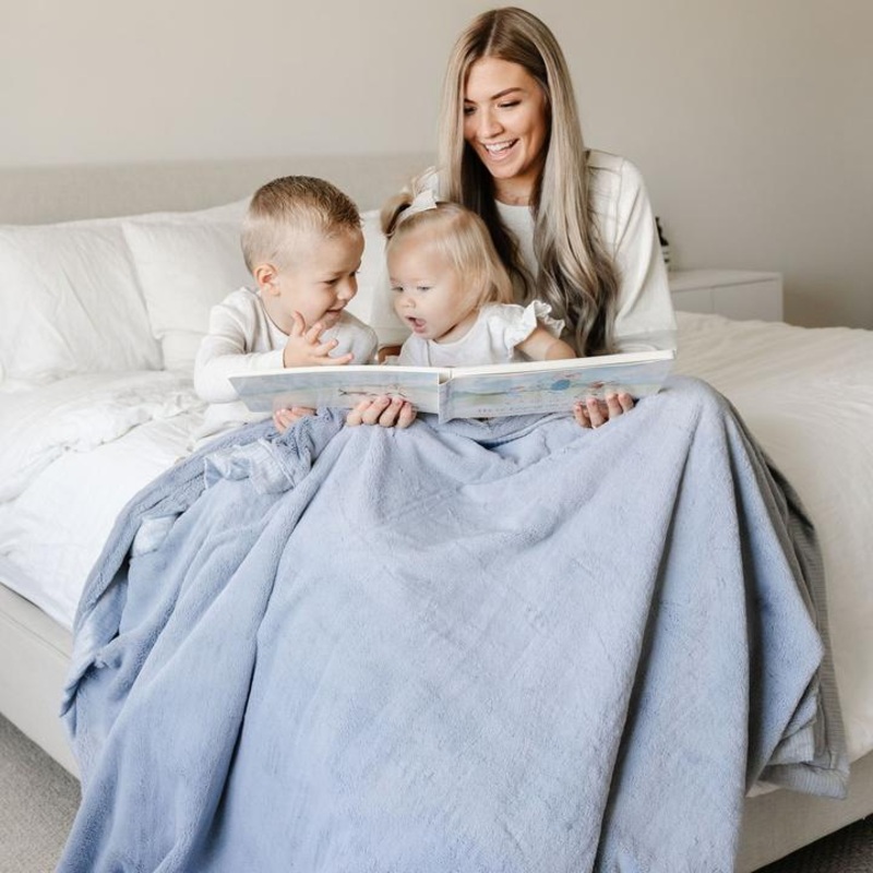 Saranoni Storm Cloud Lush Extra Large Blanket