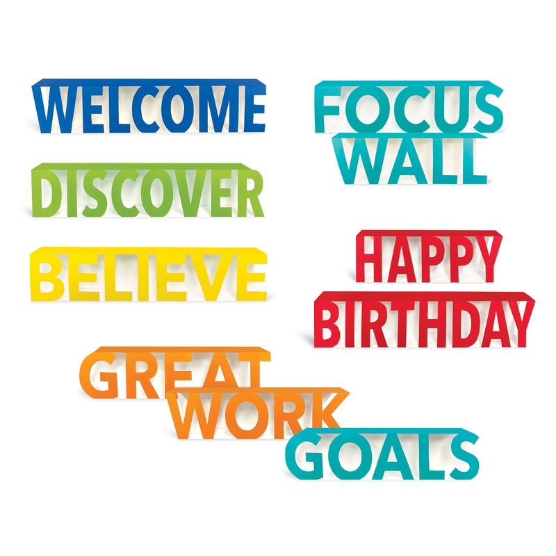 Classroom Headlines (3D Pop) Bulletin Boards