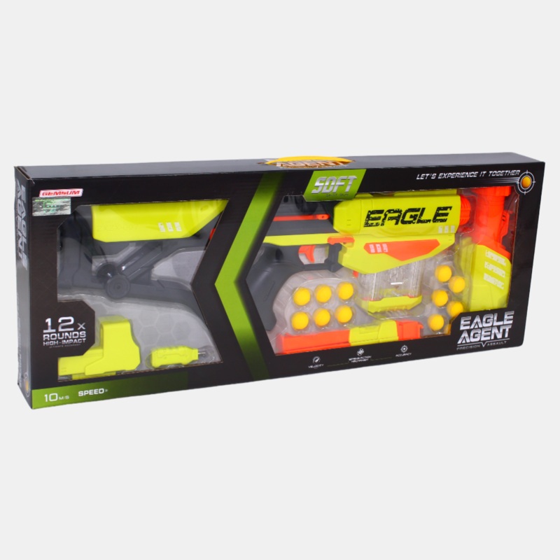 Eagle Agent Foam Ball Launcher Toy Gun