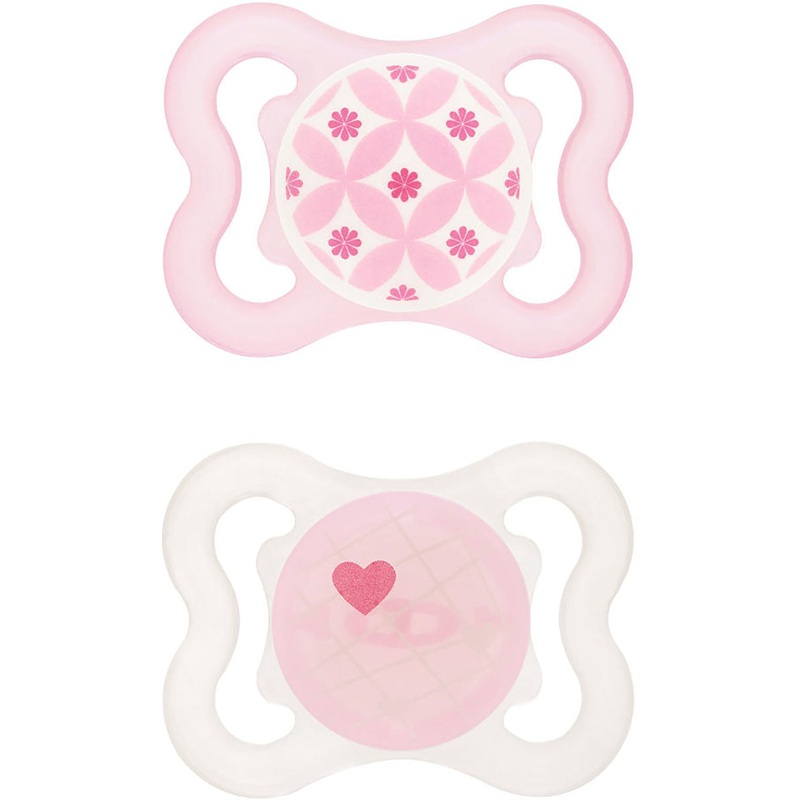 MAM Baby Mini Air 0-6m Pacifiers 2 Pack – Girl