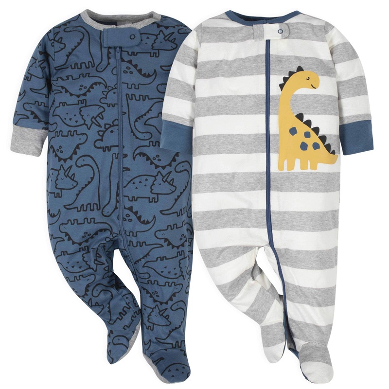 2-Pack Baby Boys Dinosaur Sleep ‘N Plays